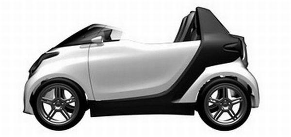 smart roadster boceto lateral smart roadster boceto lateral