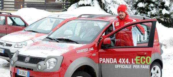 fiat panda 4x4 tres cuartos fernando alonso fiat panda 4x4 tres cuartos fernando alonso
