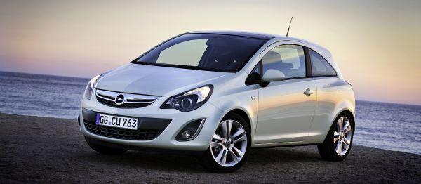 opel corsa frontal tres cuartos opel corsa frontal tres cuartos