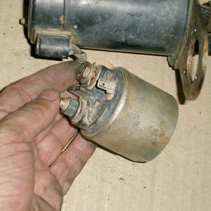 Extracción del electroimán