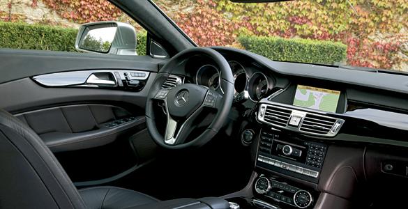 Mercedes 350 CDI (2011) CLS Interior