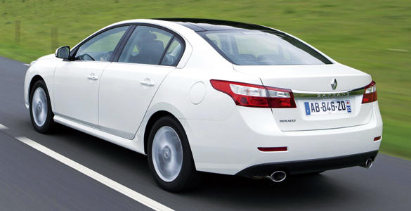 Renault Latitude 2011 3/4 trasero