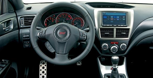 Subaru WRX (2011) STI interior