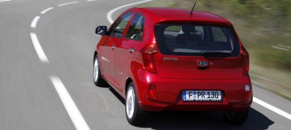 kia picanto trasera tres cuartos