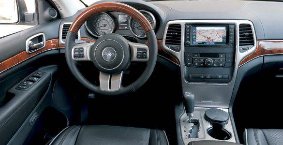 Por dentro G. Cherokee V6