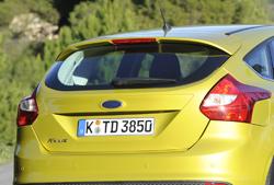 Ford Focus  1.6 TDCI (2011) Titanium  visibilidad