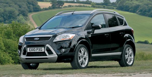 The Ford Kuga is class-leading in low CO2 (UK)