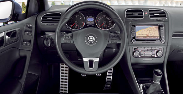 VW 1.4 TSI Golf Cabrio Por dentro