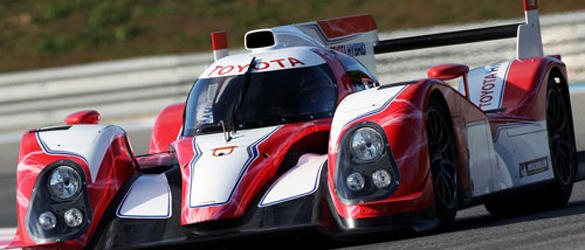 toyota ts030 hybrid frontal tres cuartos toyota ts030 hybrid frontal tres cuartos