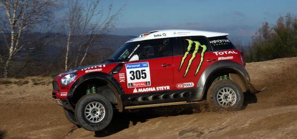 mini countryman x-raid dakar lateral mini countryman x-raid dakar lateral