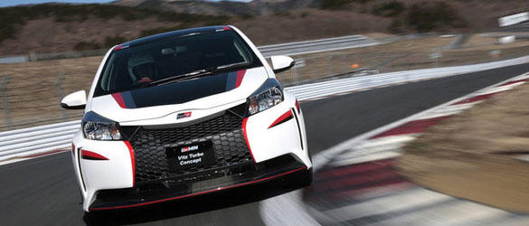 toyota vitz turbo concept by grmn frontal toyota vitz turbo concept by grmn frontal