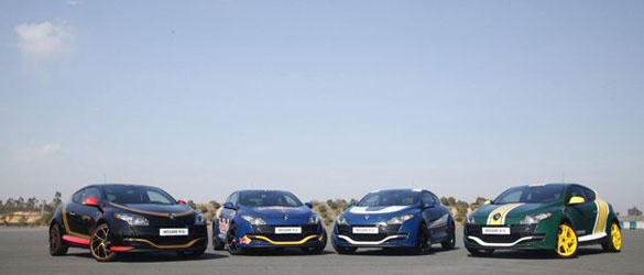 Renault Mégane R.S.: Equipos de F1 Renault Mégane R.S.: Equipos de F1