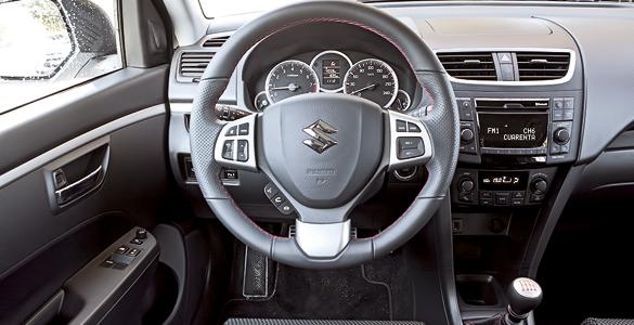 Por dentro Suzuki Swift Sport 1.6
