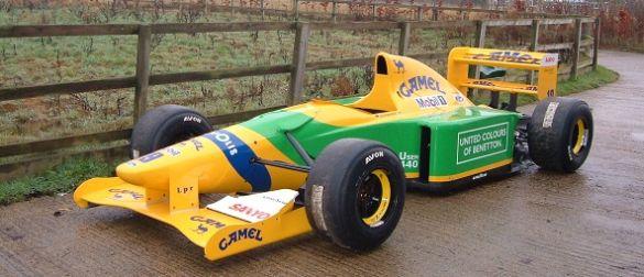 Benetton Ford B192 de Michael Schumacher Benetton Ford B192 de Michael Schumacher