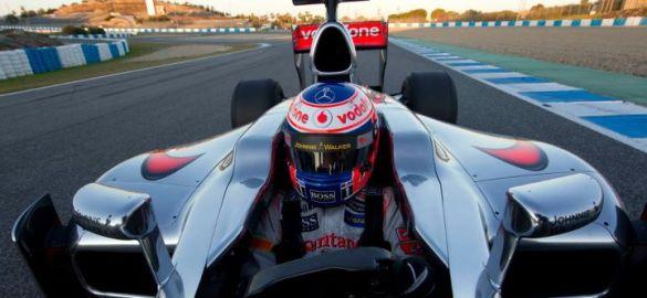 Jenson Button: Mclaren MP4/27 Jenson Button: Mclaren MP4/27
