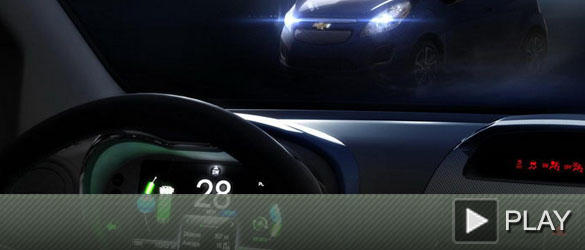 Chevrolet Spark EV: Interior y parrilla Chevrolet Spark EV: Interior y parrilla
