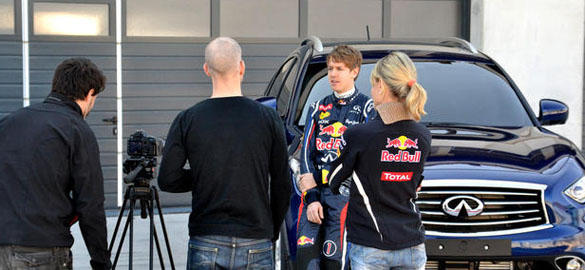 Infiniti y Sebastian Vettel: Anuncio Infiniti y Sebastian Vettel: Anuncio