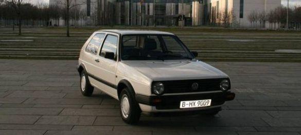 Volkswagen Golf II de Angela Merkel