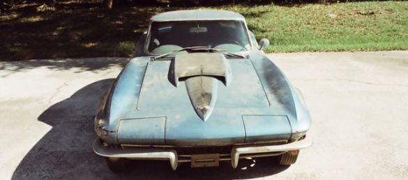 Chevrolet Corvette 1967 de Neil Armstrong: Frontal Chevrolet Corvette 1967 de Neil Armstrong: Frontal