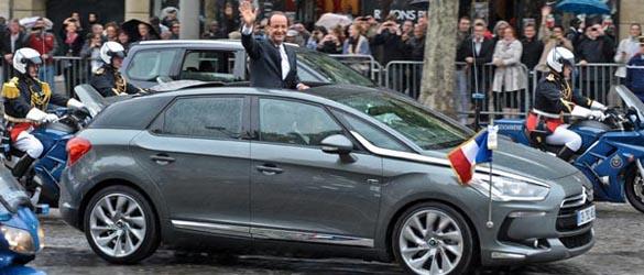 Citroën DS5 HYbrid 4 de François Hollande Citroën DS5 HYbrid 4 de François Hollande