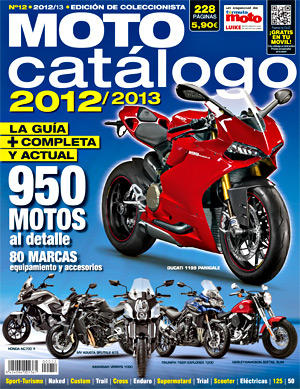 Portada Motocatálogo 2012/13 de Fórmula Moto