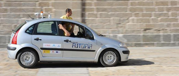 Citroën C3 "Platero": Coche sin conductor del CSIC