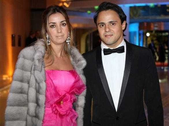 Anna Rafaela Bassi y Felipe Massa