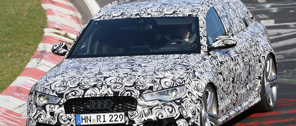 Audi RS6 2013: Coche camuflado