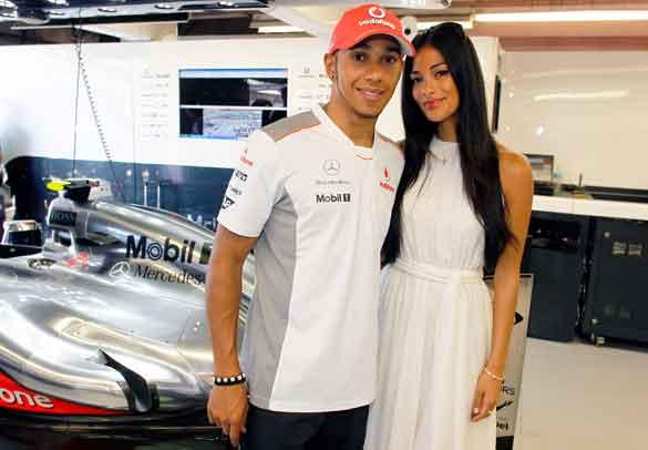 Lewis Hamilton y Nicole Scherzinger