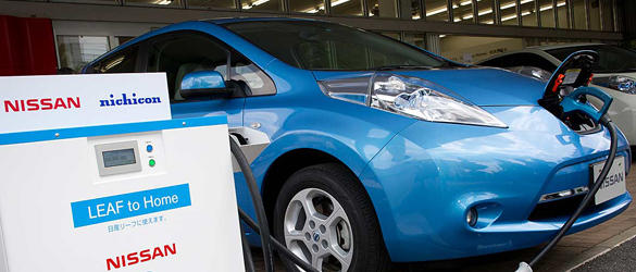 Nissan Leaf: EV Power Station