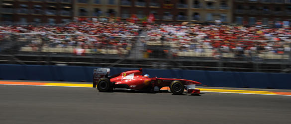 Fernando Alonso en el Gran Premio de Europa (Valencia Street Circuit) Fernando Alonso en el Gran Premio de Europa (Valencia Street Circuit)