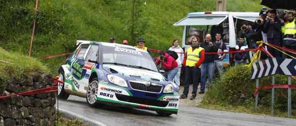 Alberto Hevia en el Rally Internacional Cantabria Alberto Hevia en el Rally Internacional Cantabria
