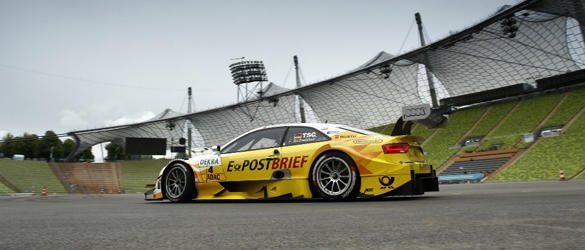 DTM en el Estadio Olímpico de Múnich: Audi A5 DTM en el Estadio Olímpico de Múnich: Audi A5