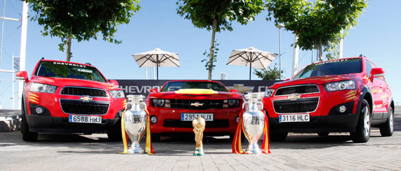 Chevrolet: Copas de la Selección Española Chevrolet: Copas de la Selección Española