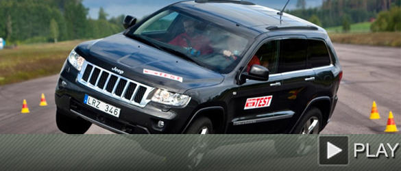 Jeep Grand Cherokee Overland: Prueba del alce Jeep Grand Cherokee Overland: Prueba del alce