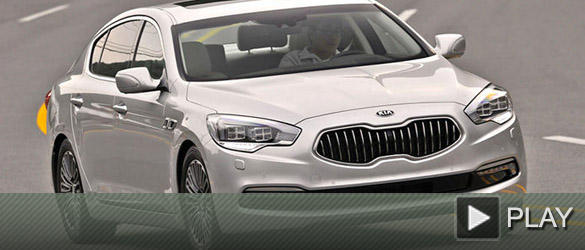 Kia Quoris: Frontal Kia Quoris: Frontal