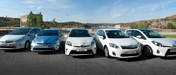Gama de Toyota híbridos Gama de Toyota híbridos
