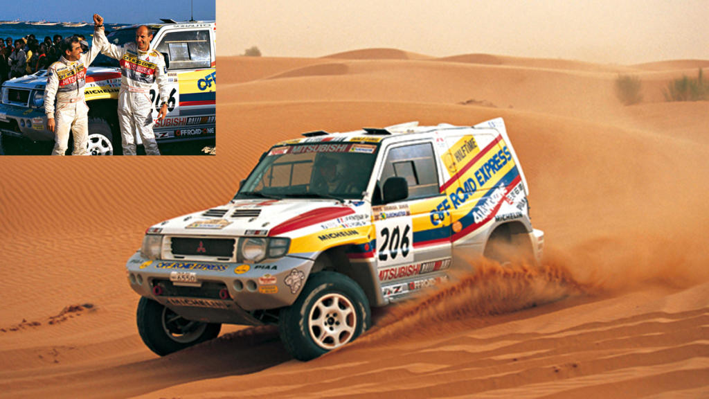 Fontenay, Mitsubishi DAkar 1998