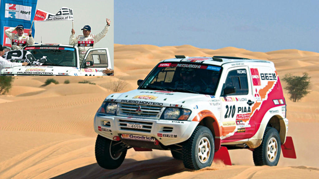 Masuoka, Mitsubishi 2002, Dakar