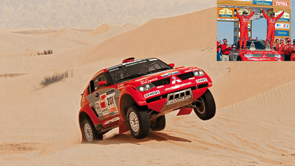 Masuoka, Mitsubishi, Dakar 2003
