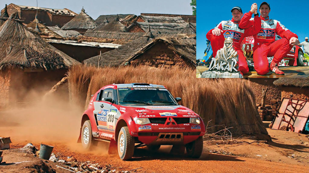 Pedterhansel, Mitsubishi, Dakar 2004