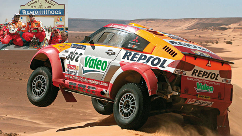 Alphand, Mitsubishi, Dakar 2006