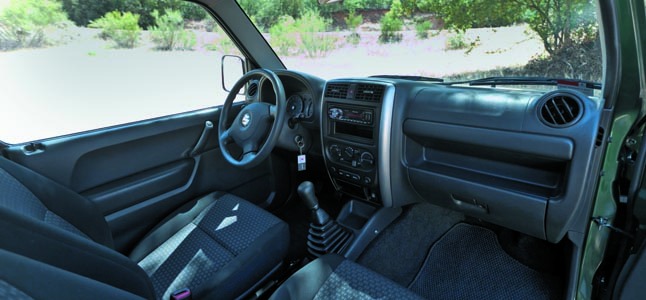 Suzuki Jimny Ranger interior