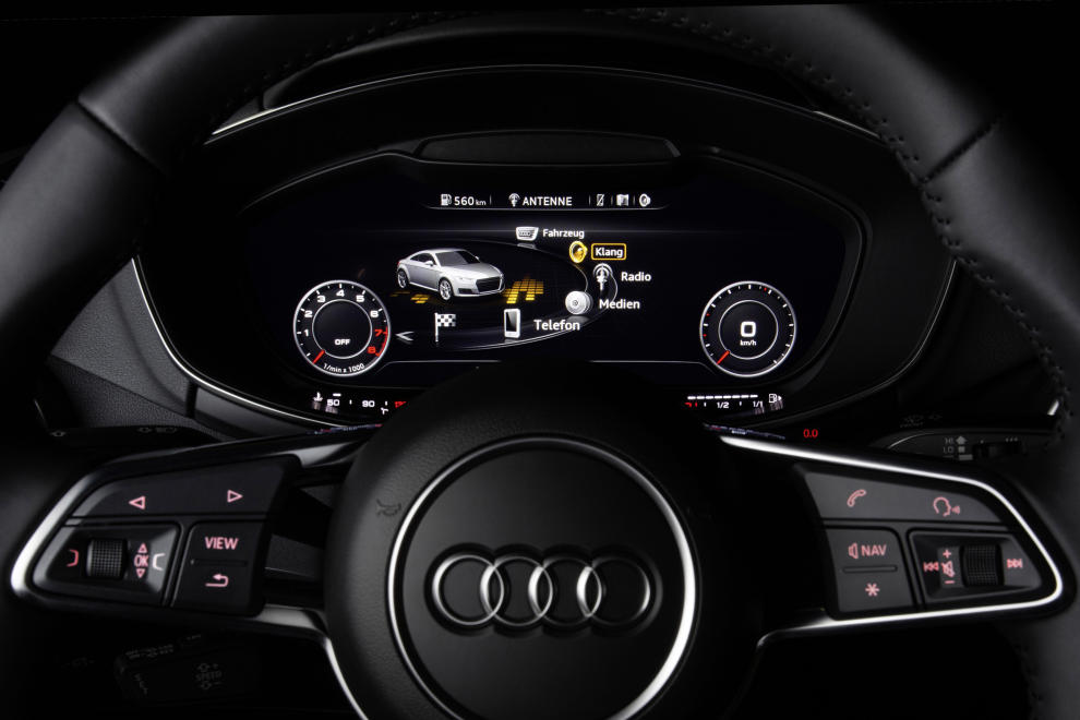 Audi TT, salpicadero