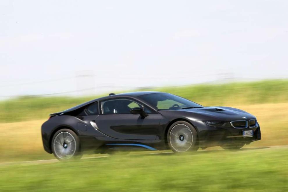 BMW i8 en acción