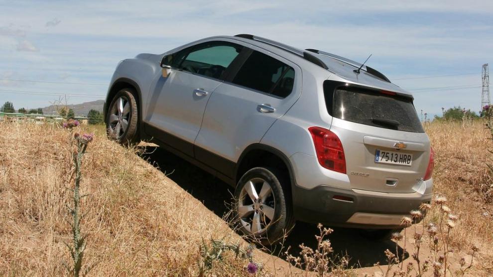 Chevrolet Trax accion trasera