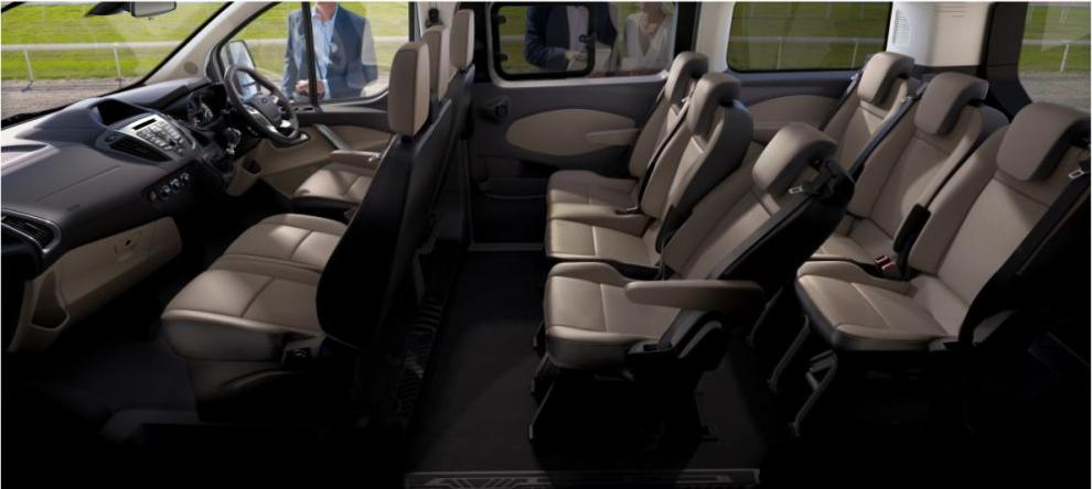 Ford Tourneo Custom interior_asientos