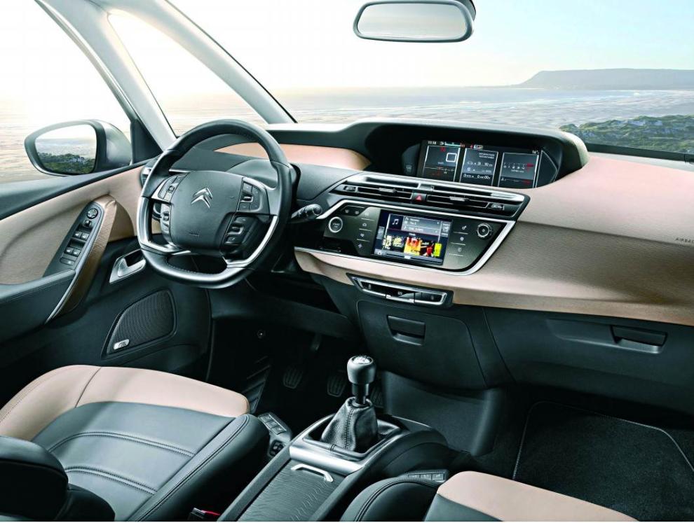 Ciroën C4 Picasso interior
