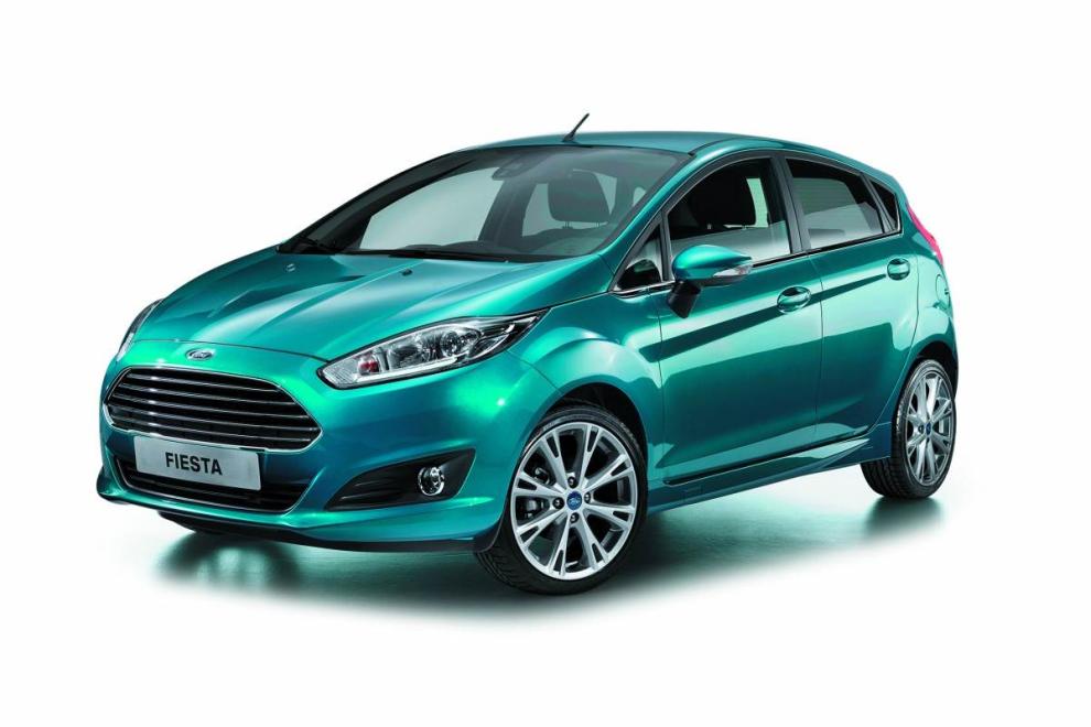 Ford Fiesta, vista frontal
