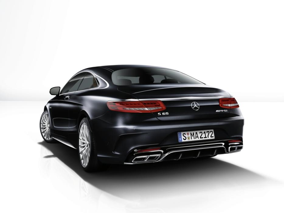 Mercedes S65 AMG Coupé: vista trasera